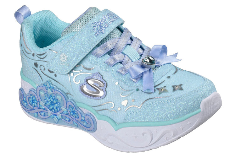 Skechers Princess Steps Light Pink/ Synthetic/ Trim Girls Sports