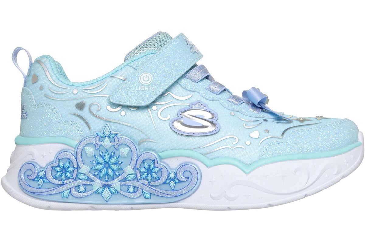 Skechers Princess Steps Light Pink/ Synthetic/ Trim Girls Sports