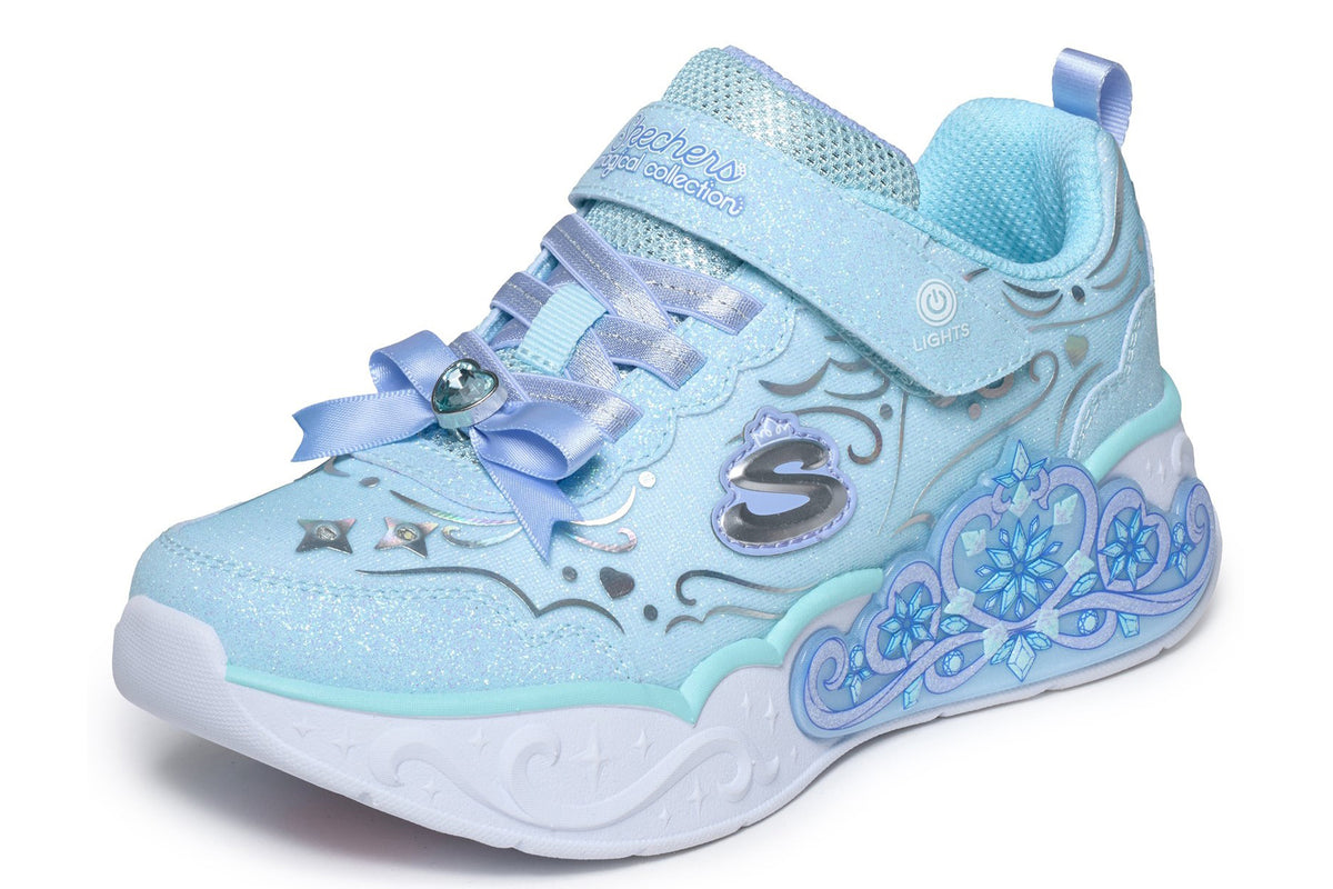 Skechers Princess Steps Light Pink/ Synthetic/ Trim Girls Sports