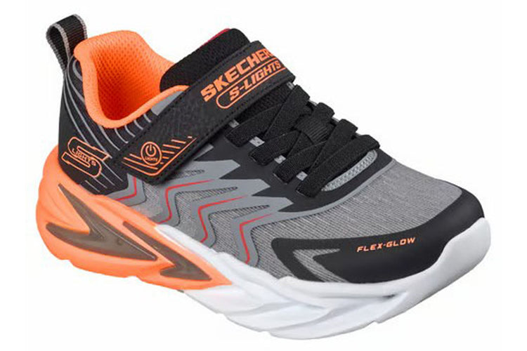 Skechers Prism Pacer Inf 400141NC Black/Charcoal Boys Sports