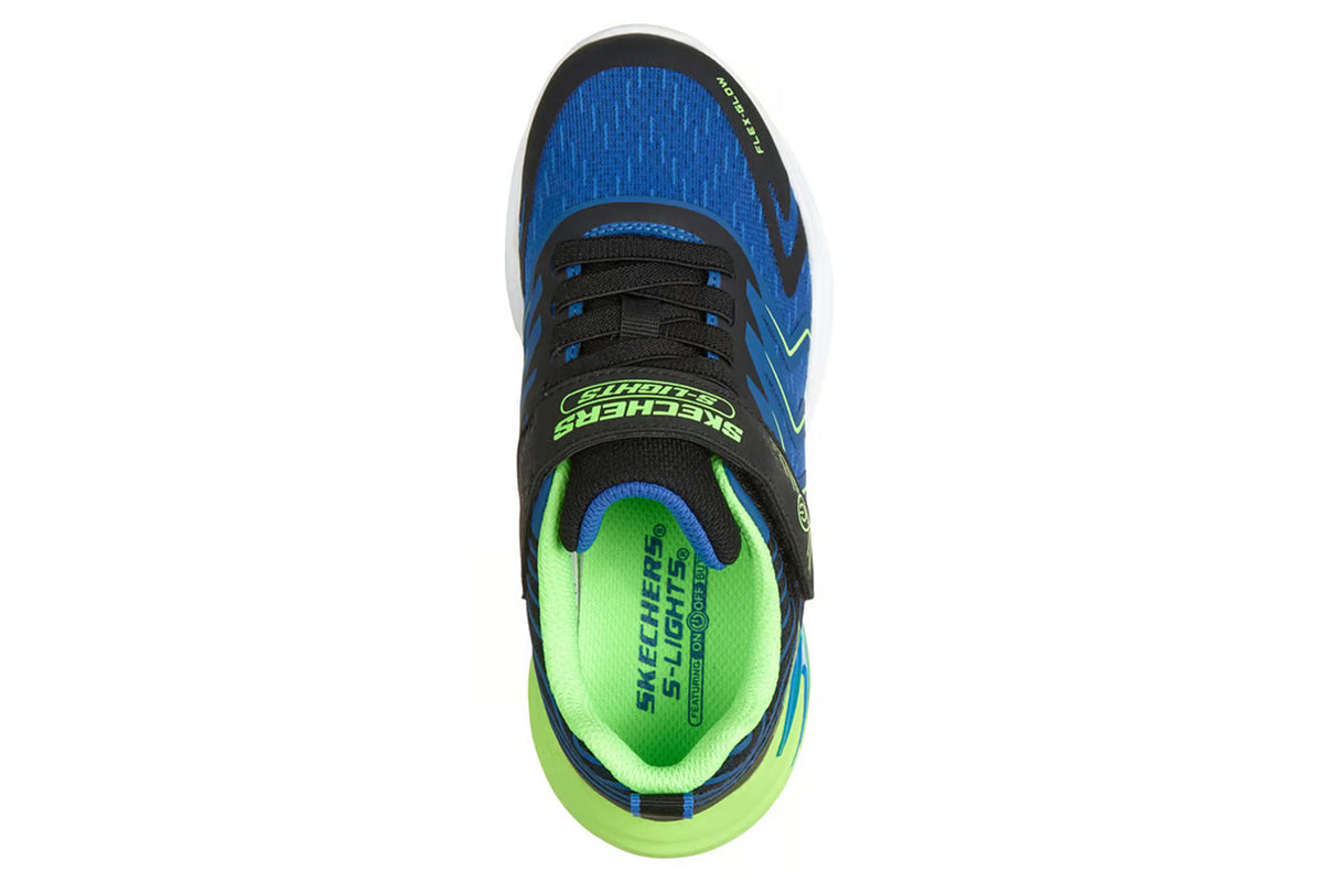 Skechers Prism Pacer Inf 400141NC Black/Blue/Lime Boys Sports