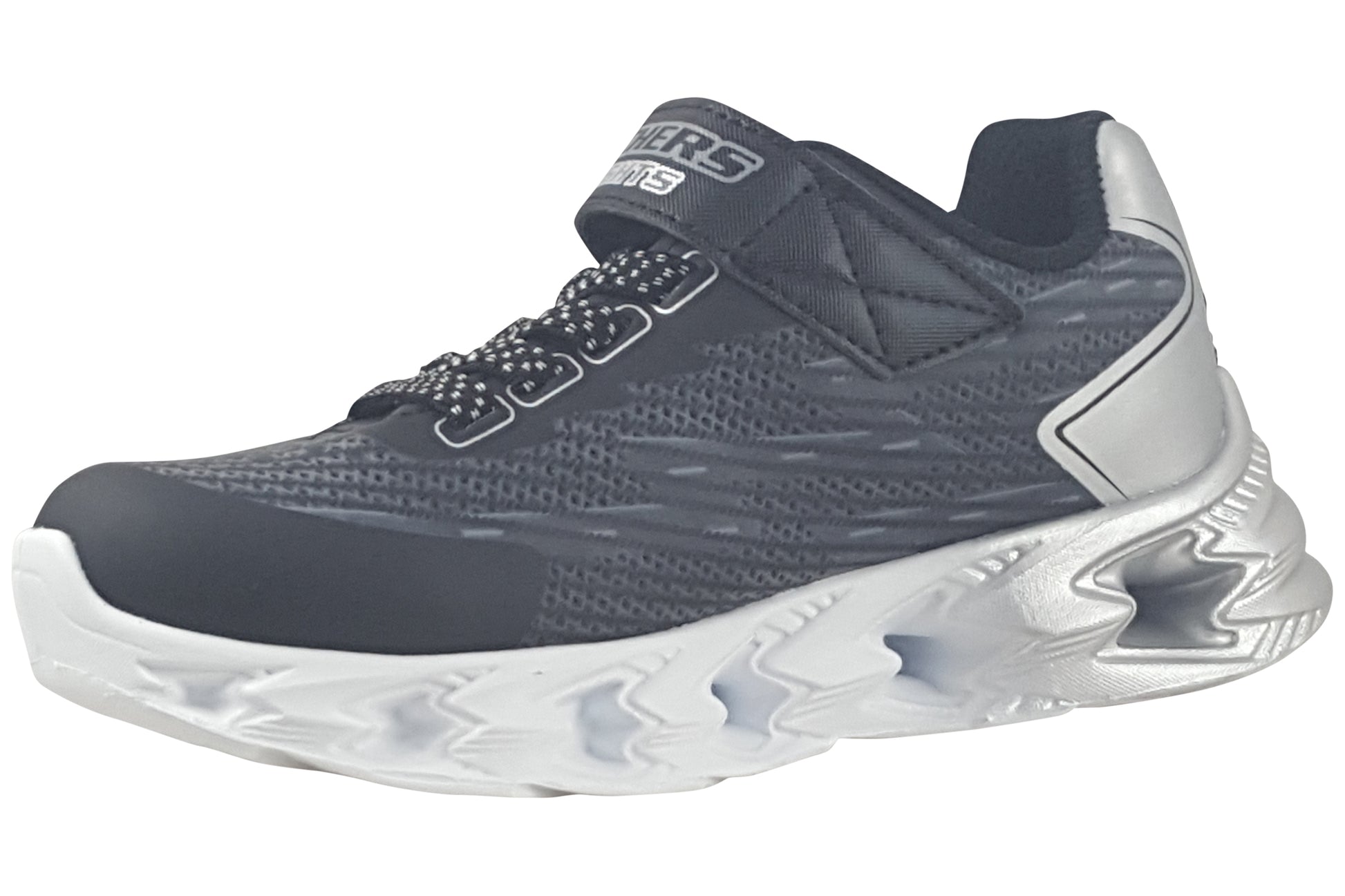 skechers-quantroid-400604l-boys-trainers-black-silver-left