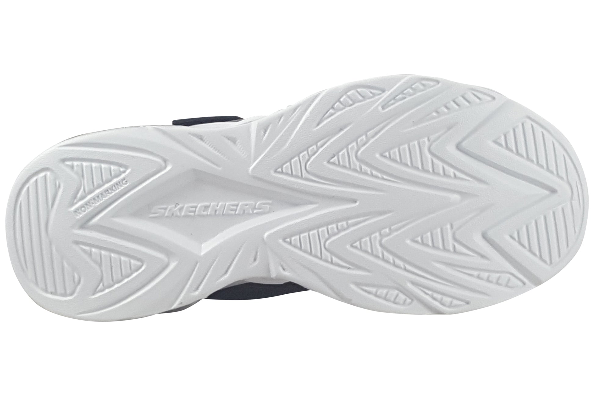 skechers-quantroid-400604l-boys-trainers-black-silver-sole