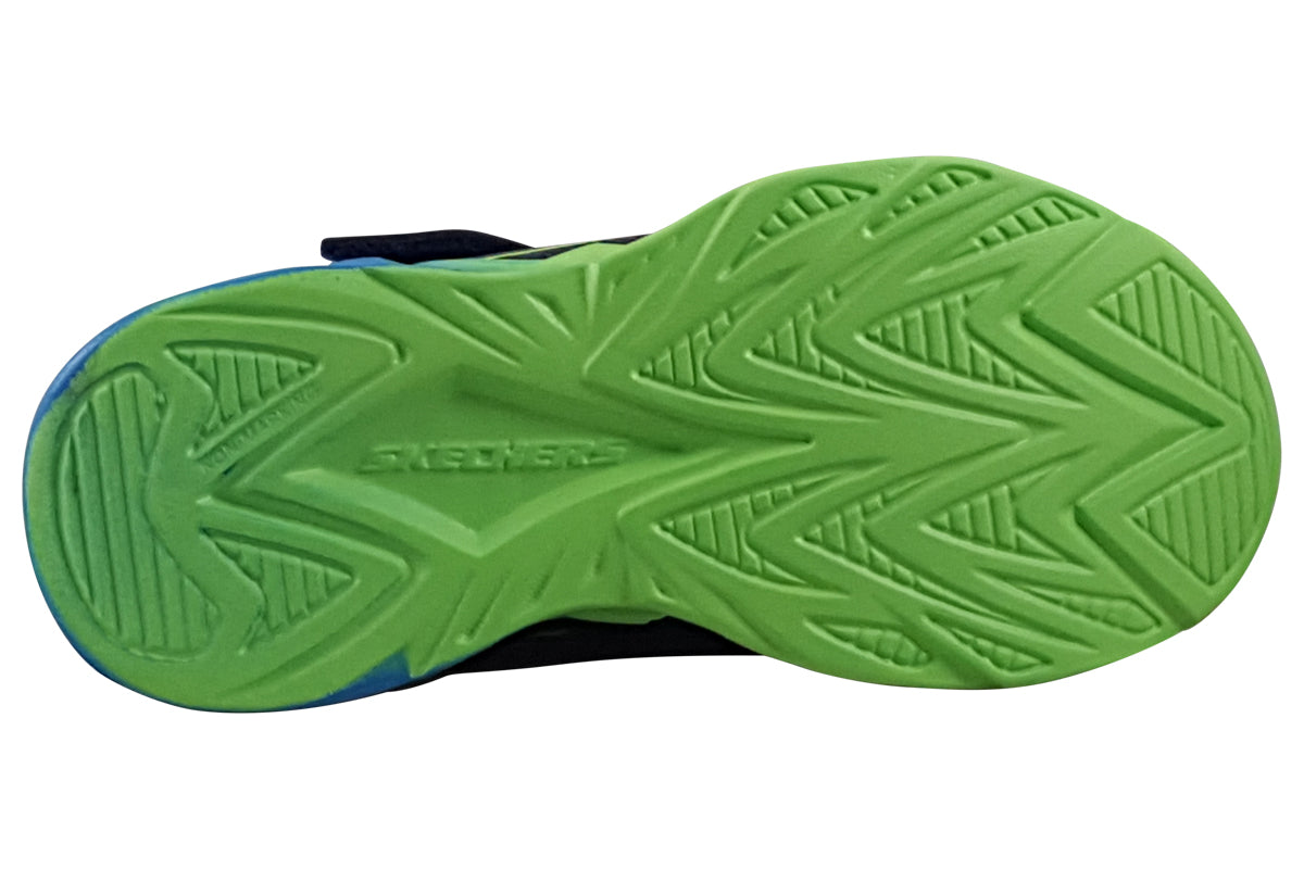 skechers quantroid navy blue trainers sole