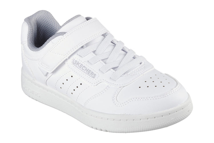 Skechers Quick Street White Boys Shoes