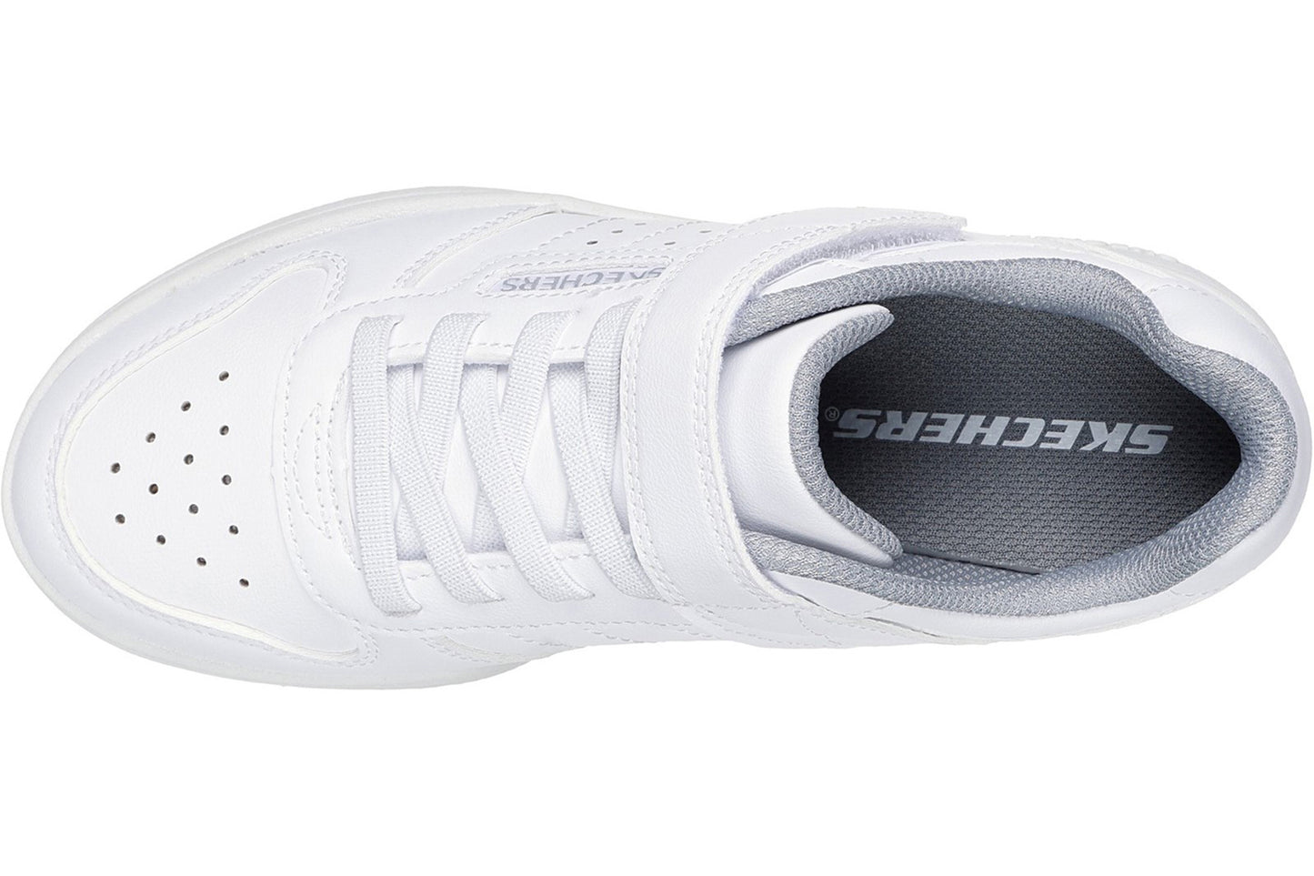 Skechers Quick Street White Boys Shoes