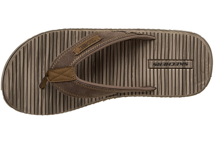 Skechers Quill Brown Mens Sandals