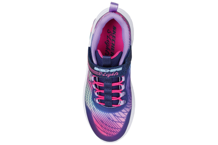 Skechers Rainbow Cruisers 303722L Girls Sports Navy/Multi