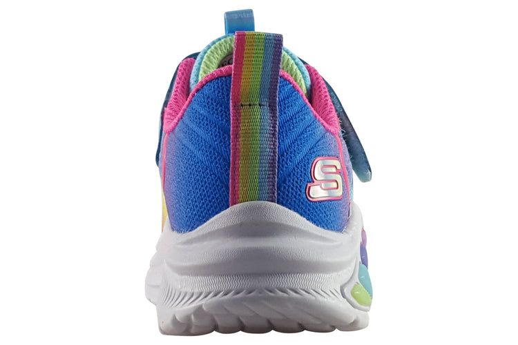 Skechers Rainbow Cruisers 303721L Turquoise/ Multi Girls Sports