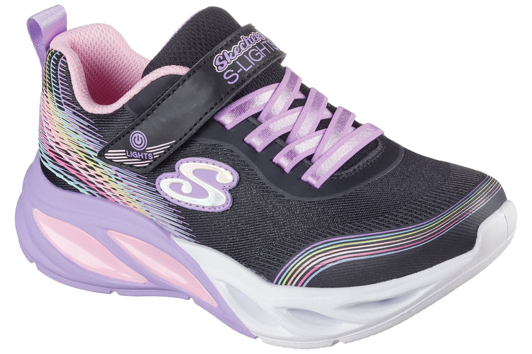 Skechers Rainbow Dream 303709L Black/Multi Girls Sports