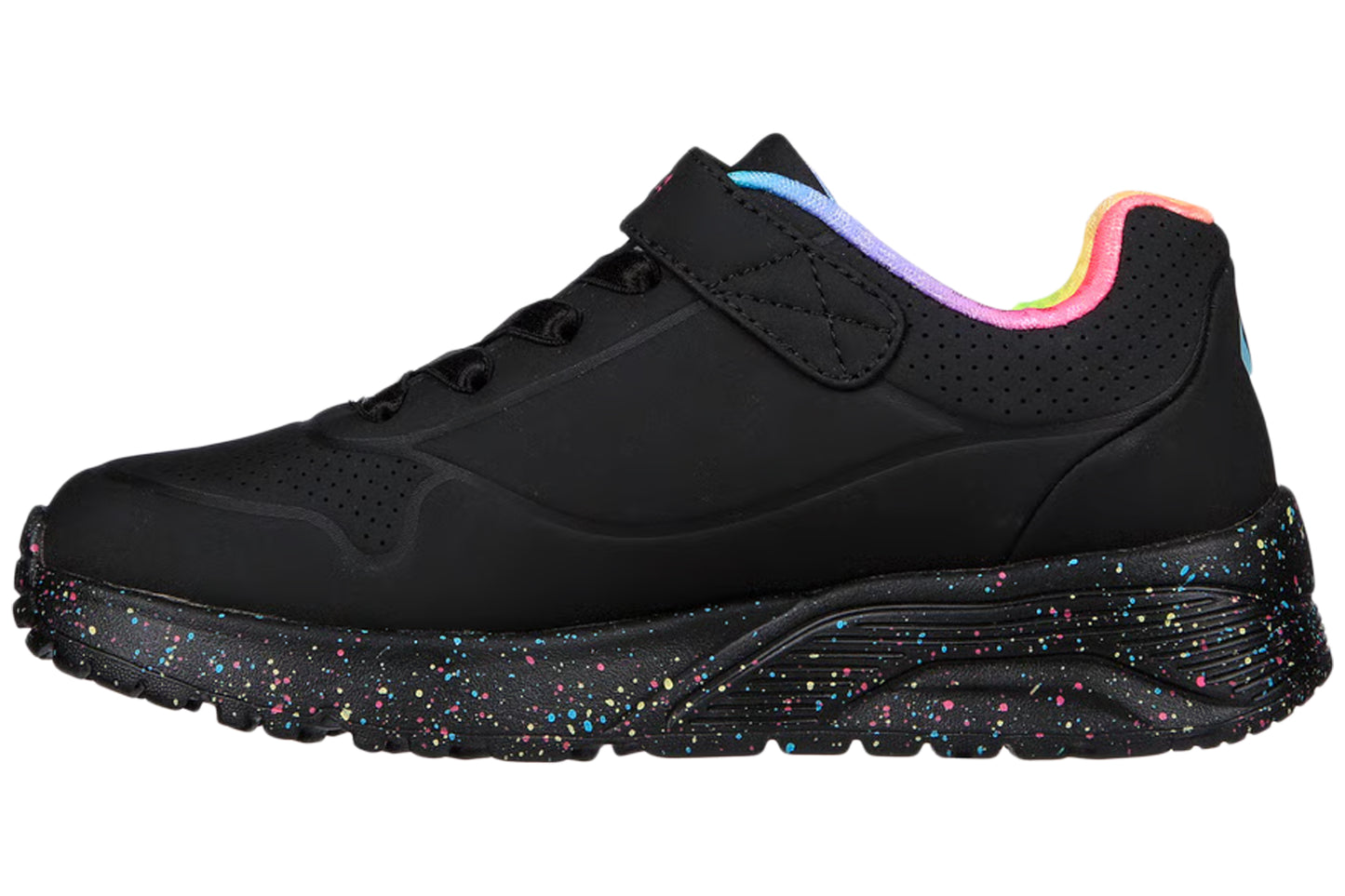 Skechers Rainbow Specks 310457L Black Multi Girls Sports