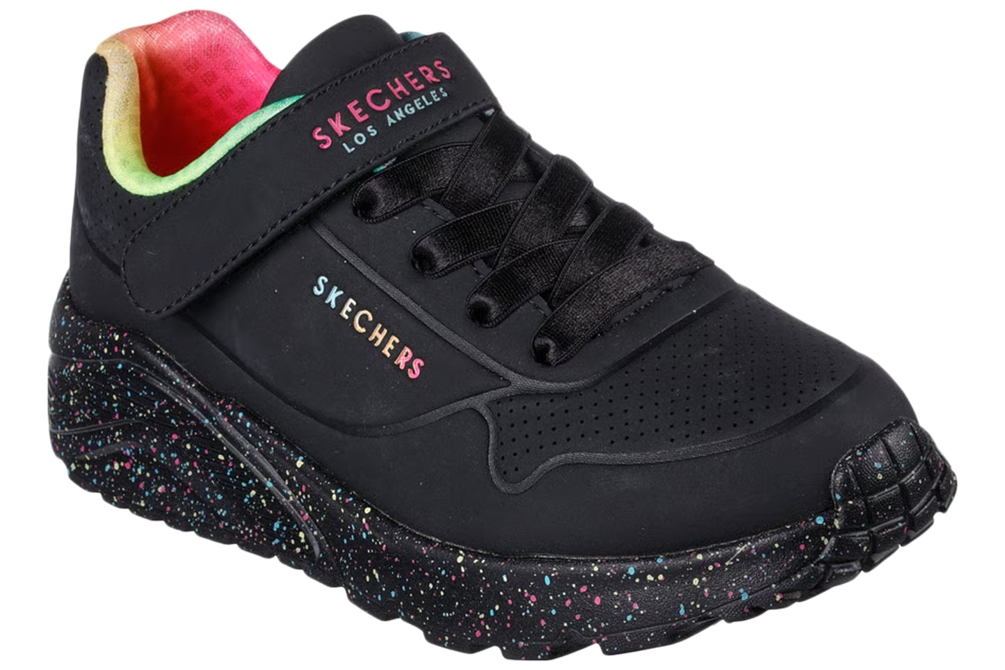 Skechers Rainbow Specks 310457L Black Multi Girls Sports
