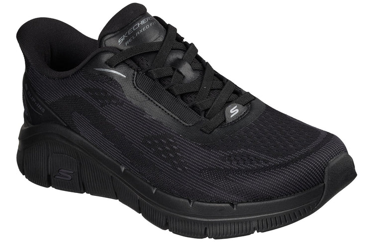 Skechers Slip-Ins Relaxed Fit Flex Zayder Black Mens Trainers