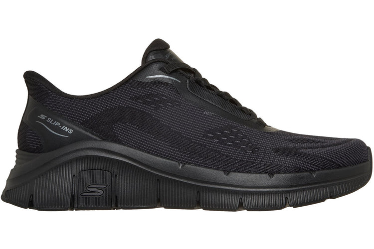 Skechers Slip-Ins Relaxed Fit Flex Zayder Black Mens Trainers