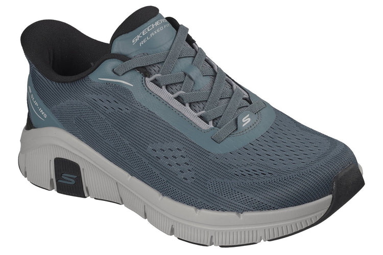 Skechers Slip-Ins Relaxed Fit Flex Zayder Slate Mens Trainers