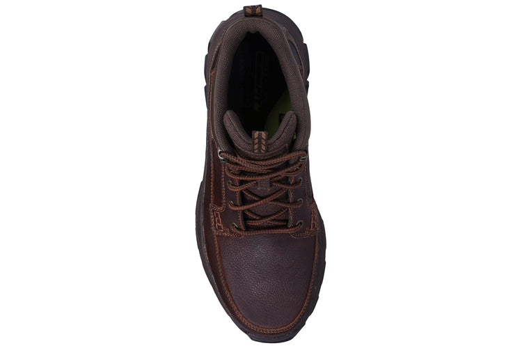 Skechers Respected Boswell Red/Brown Mens Boots