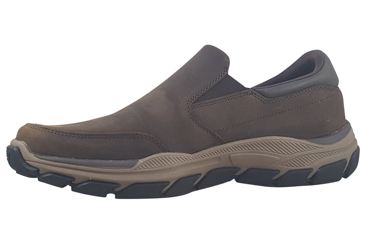 Skechers Respected 204480 Brown Mens Shoes