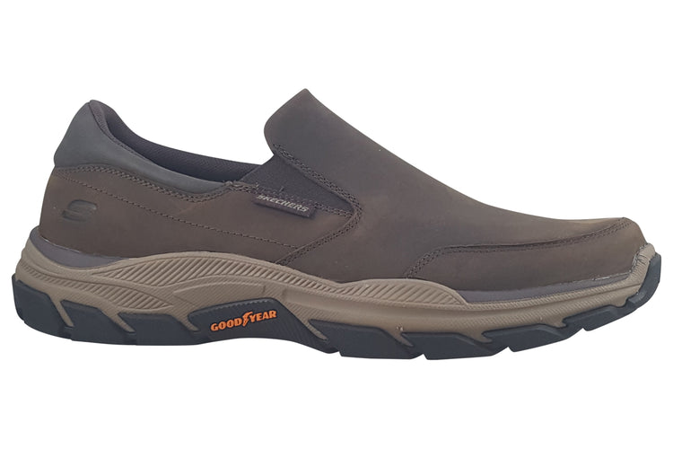 Skechers Respected 204480 Brown Mens Shoes