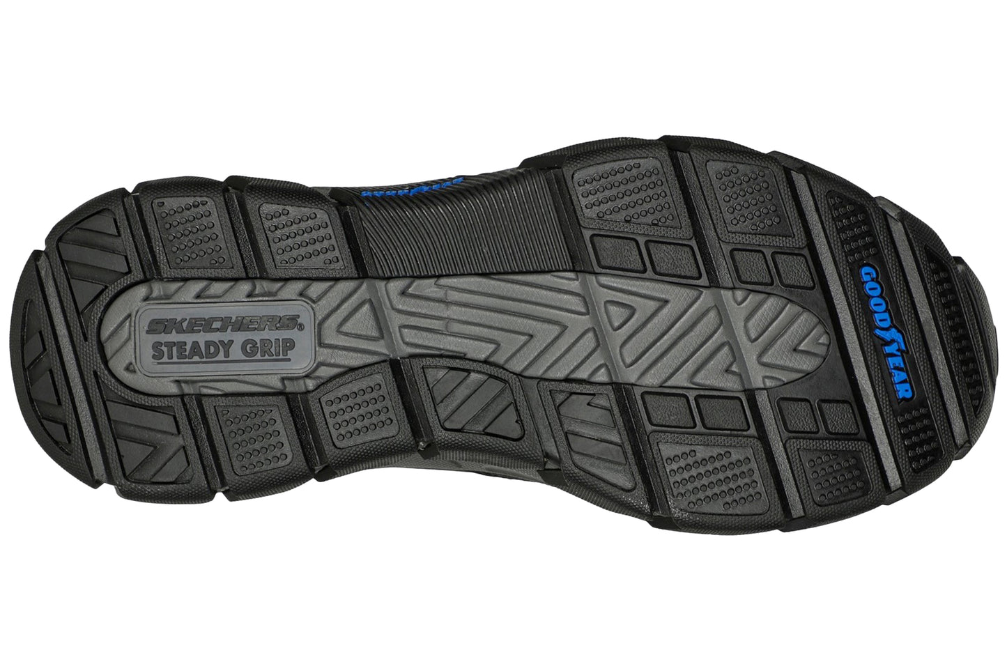 Skechers Respected Elgin Black Mens Trainers