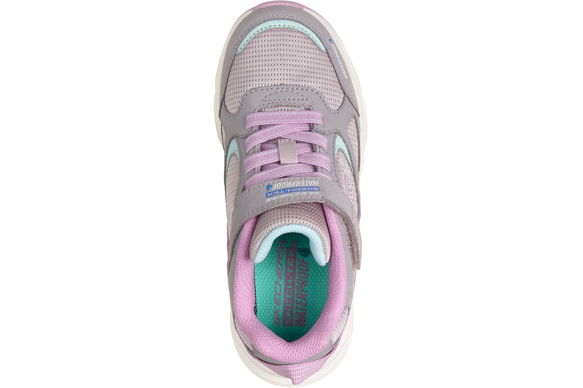 Skechers Retro-Graph Puddle Party Mauve Synthetic/Trim Girls Shoes