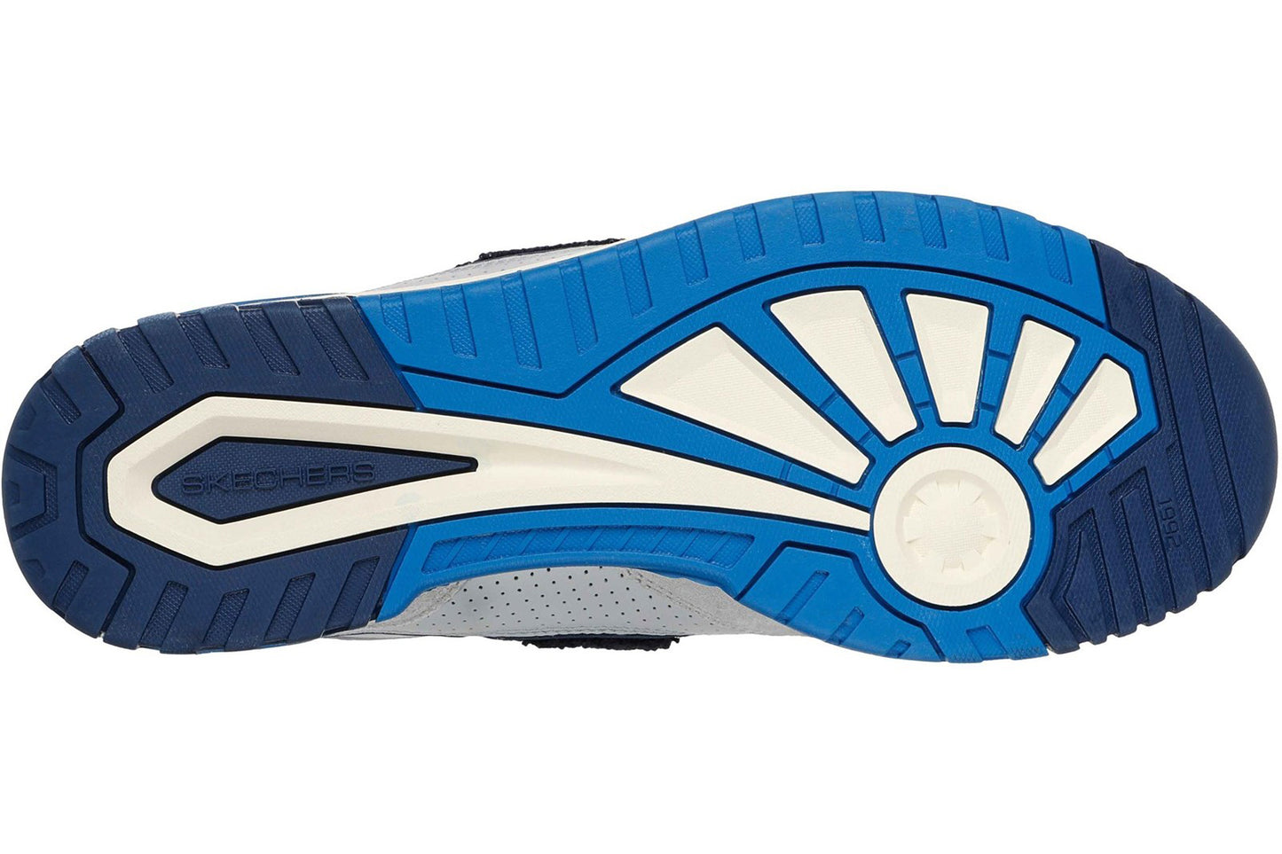 Skechers S-1992 Grey/Blue Mens Shoes