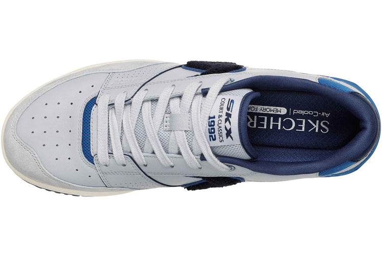 Skechers S-1992 Grey/Blue Mens Shoes