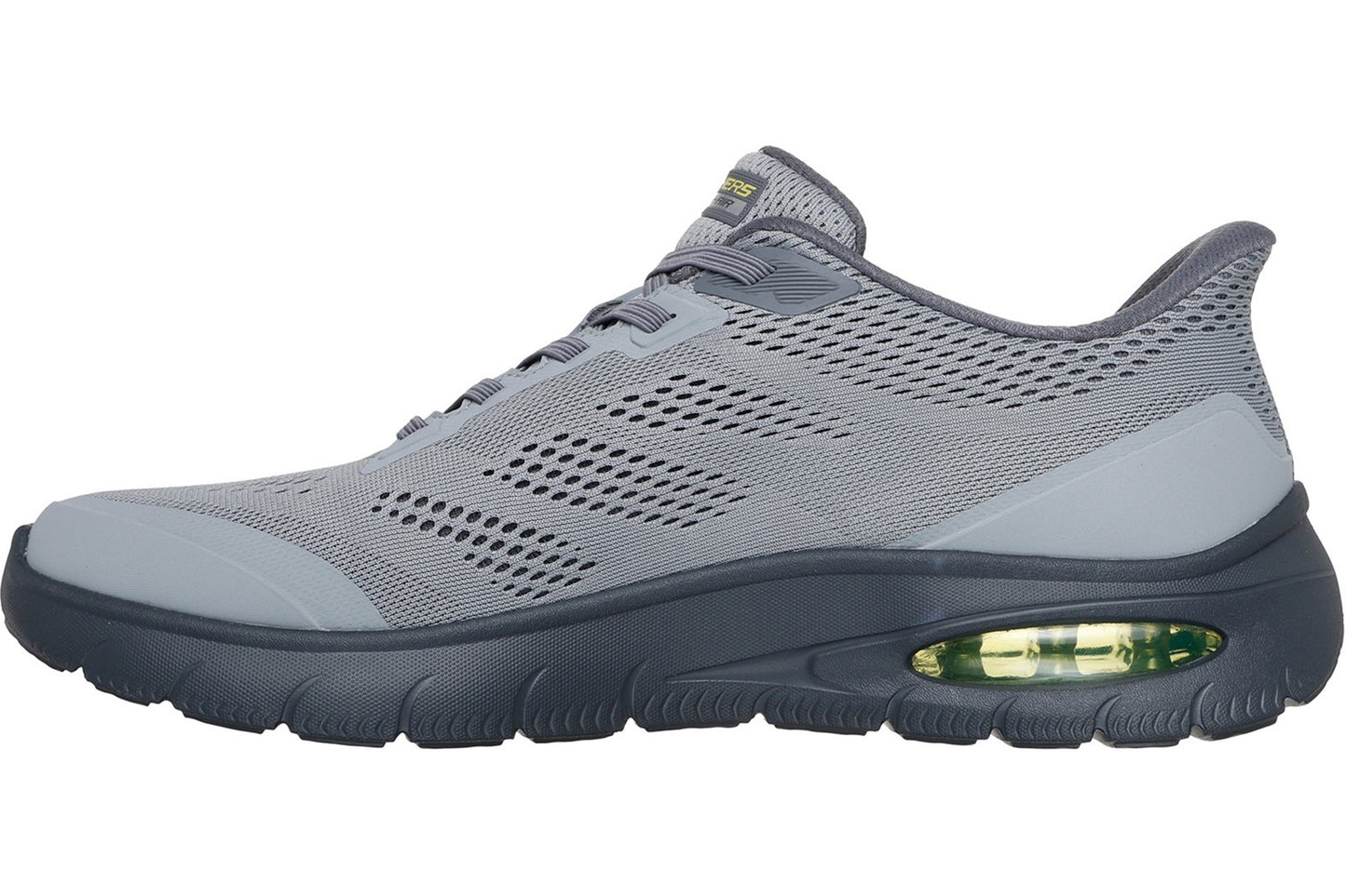 Skechers Slip-Ins SK233033 Summits Charcoal/Lime Mens Trainers