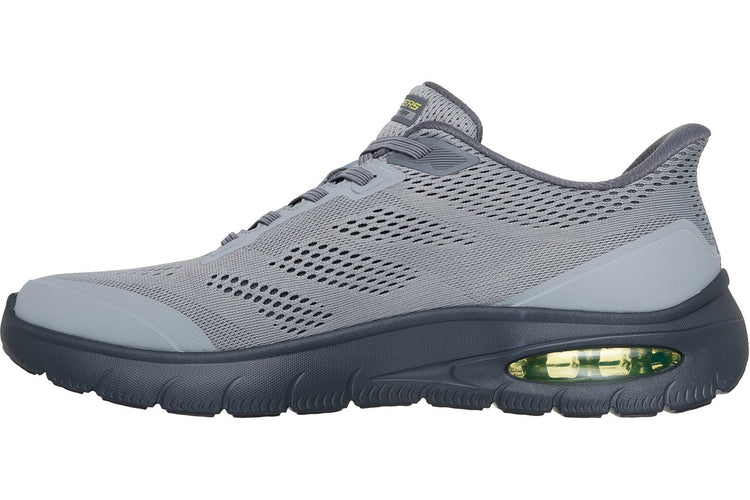 Skechers Slip-Ins SK233033 Summits Charcoal/Lime Mens Trainers
