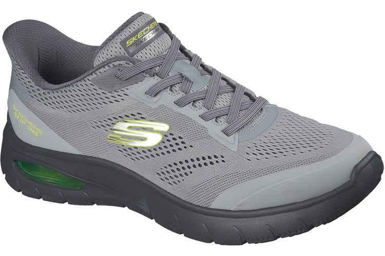 Skechers Slip-Ins SK233033 Summits Charcoal/Lime Mens Trainers