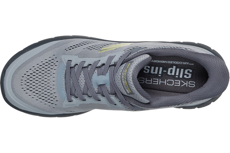 Skechers Slip-Ins SK233033 Summits Charcoal/Lime Mens Trainers