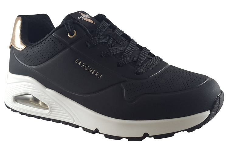 Skechers Shimmer Away Uno G 310545L Black Girls Sports