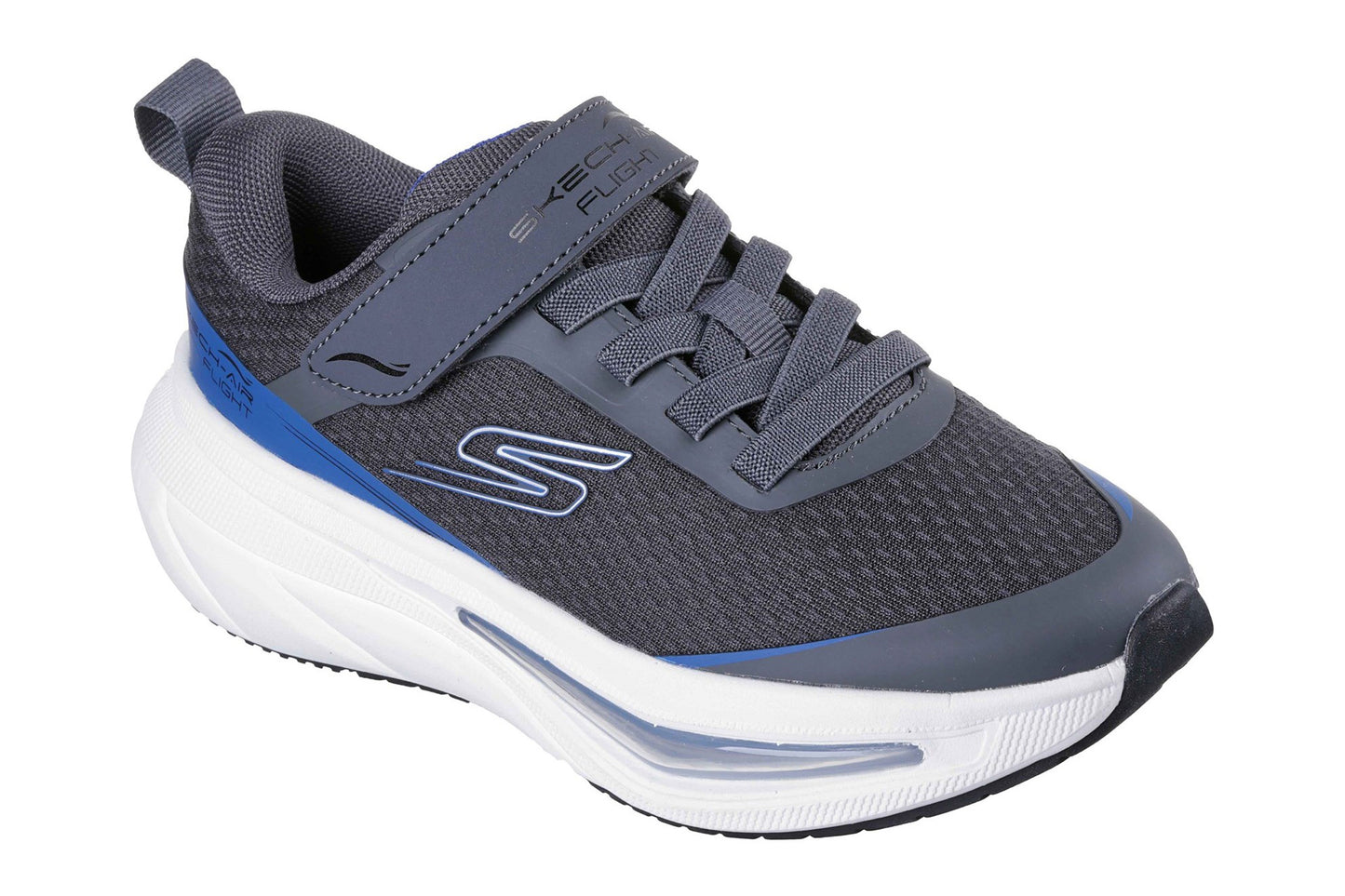 Skechers Skech-Air 5.0 Charcoal/Blue Boys Sports