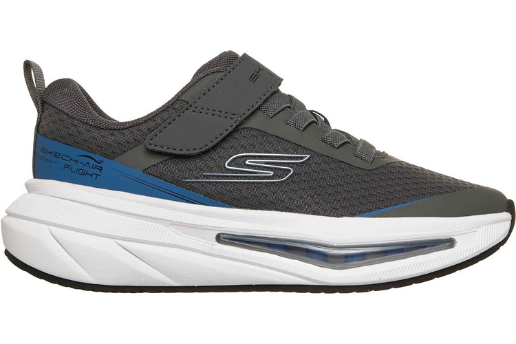 Skechers Skech-Air 5.0 Charcoal/Blue Boys Sports