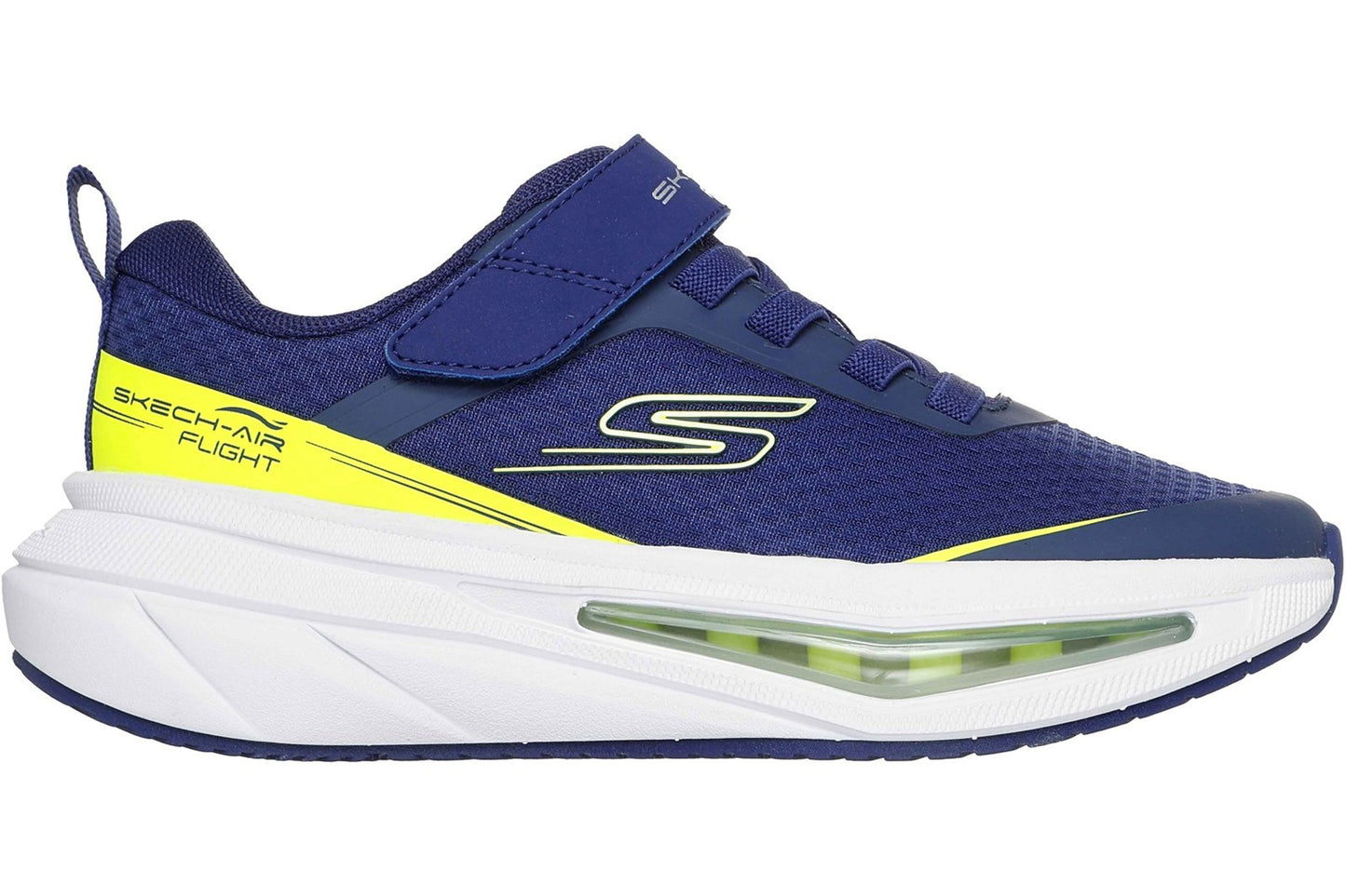 Skechers Skech-Air 5.0 Navy/Yellow Boys Sports