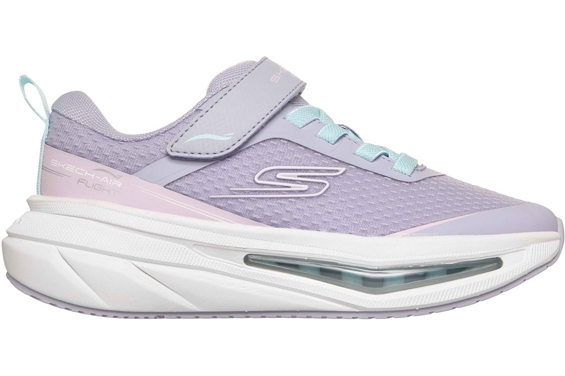 skechers-skech-air-5-0-girls-trainers-lavender-right