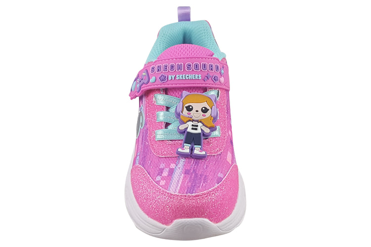 Skechers Skech Squad 302214N Pink/Multi Girls Sports