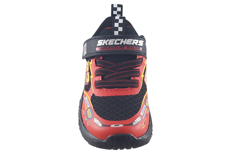 Skechers Skech Tracks Inf 402303N Black/Red Boys Sports