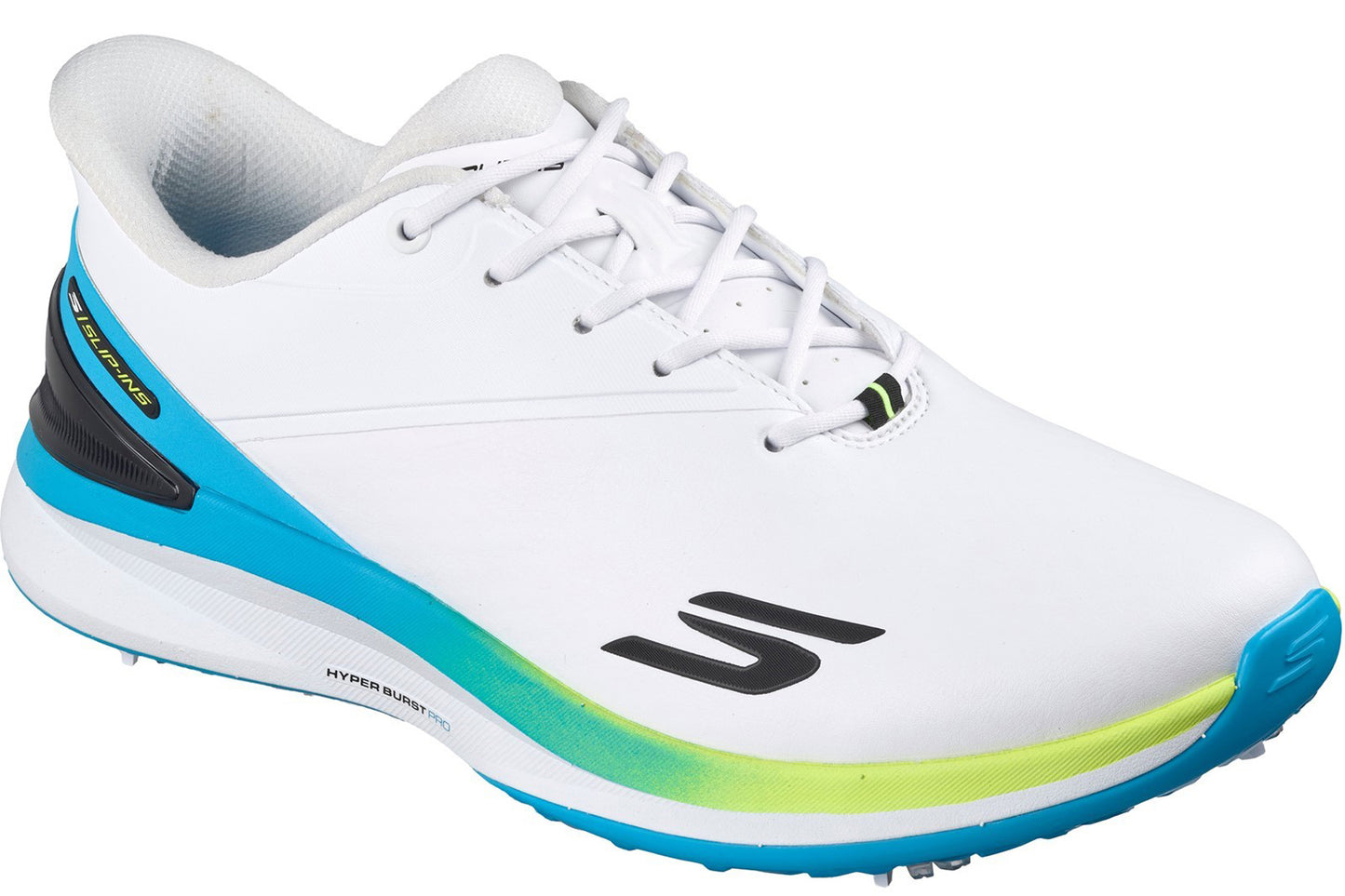 Skechers Slip-Ins Blade Tour SI White/Black/Multi Mens Trainers