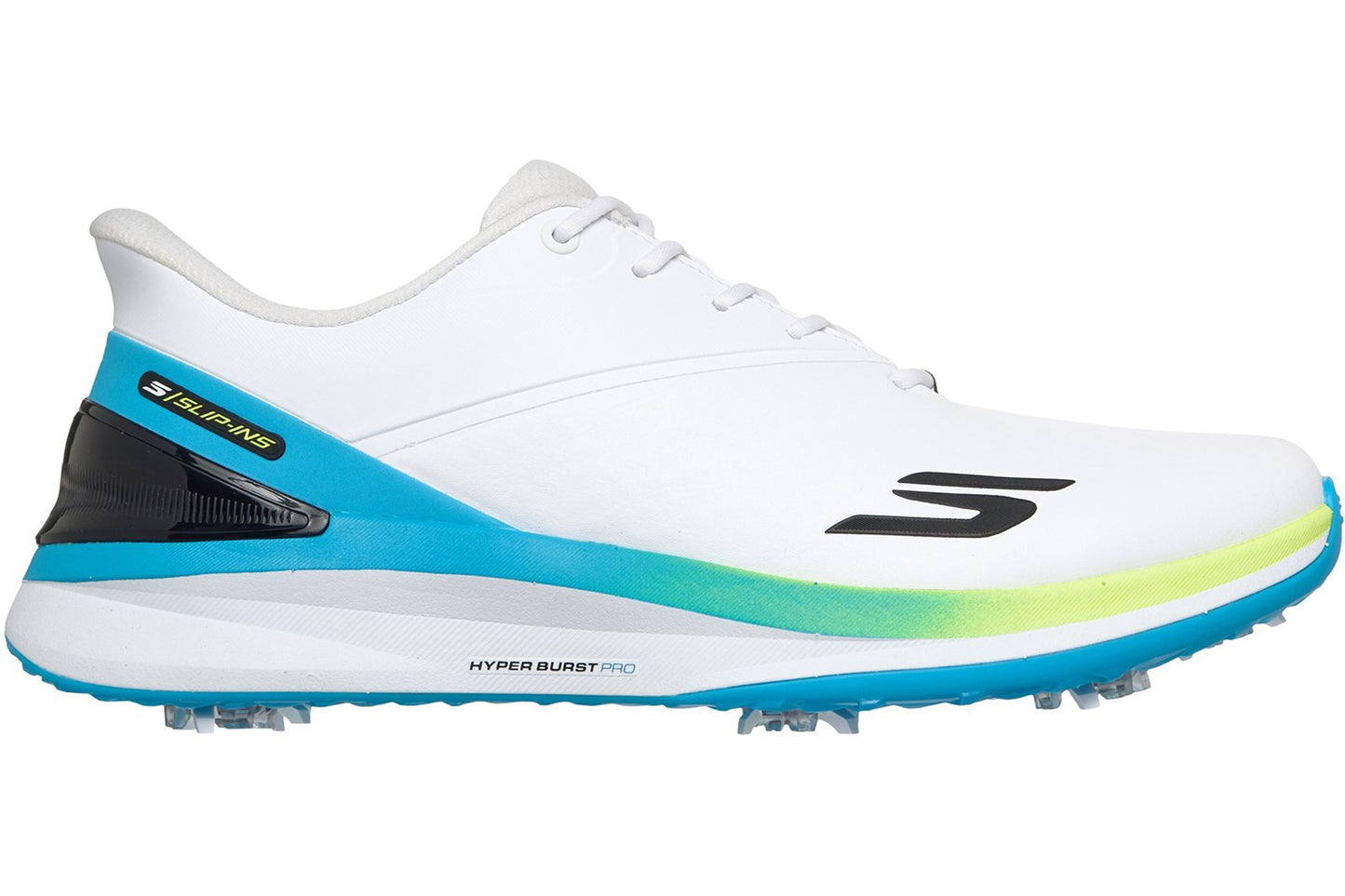 Skechers Slip-Ins Blade Tour SI White/Black/Multi Mens Trainers