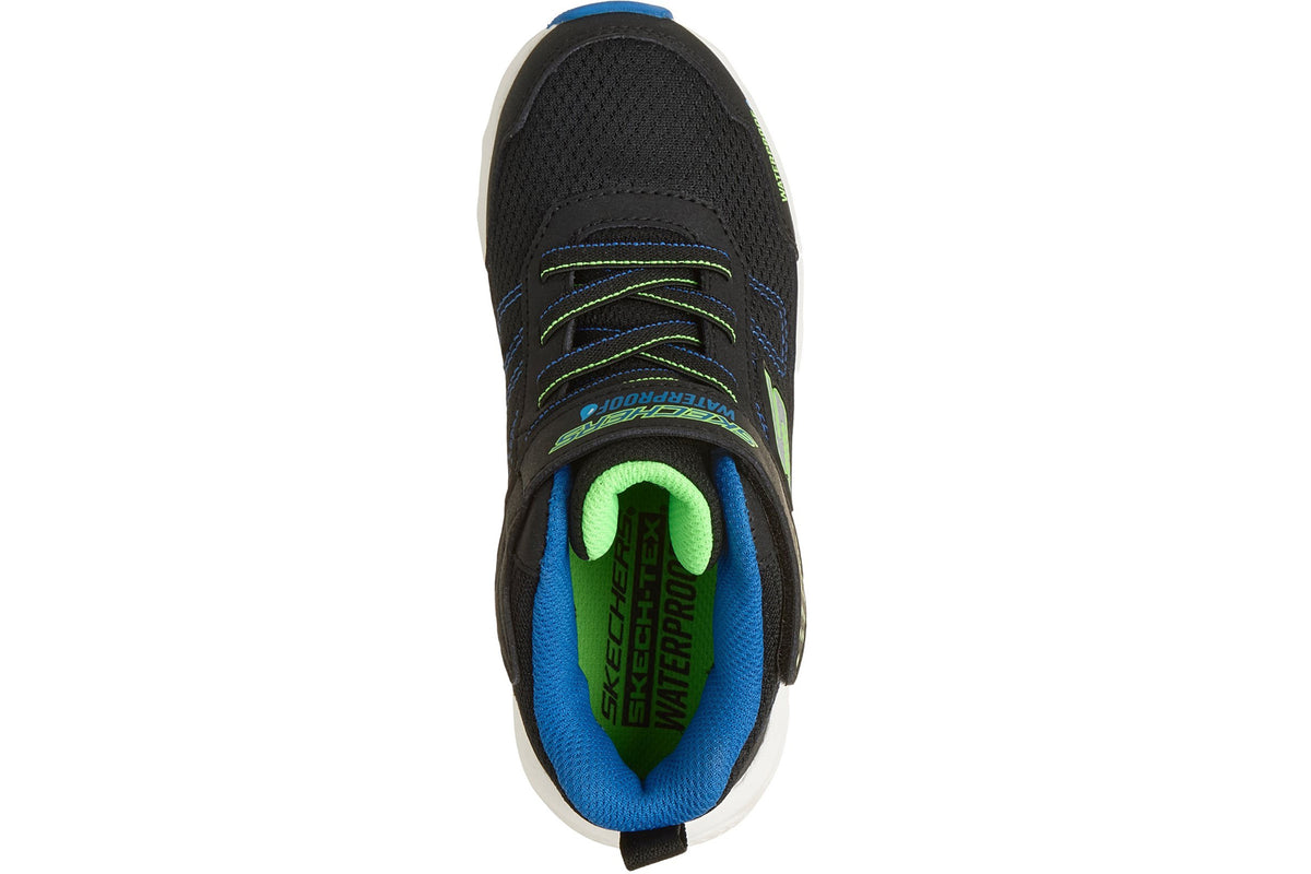 Skechers Elite Sport Tread Aquavek Black/Blue & Lime Trim Boys Sports