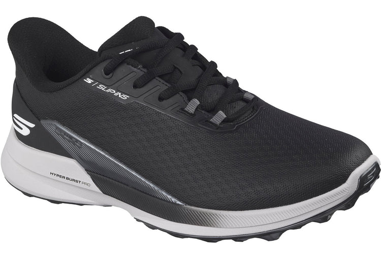 Skechers Slip-Ins Pure Black Mens Trainers