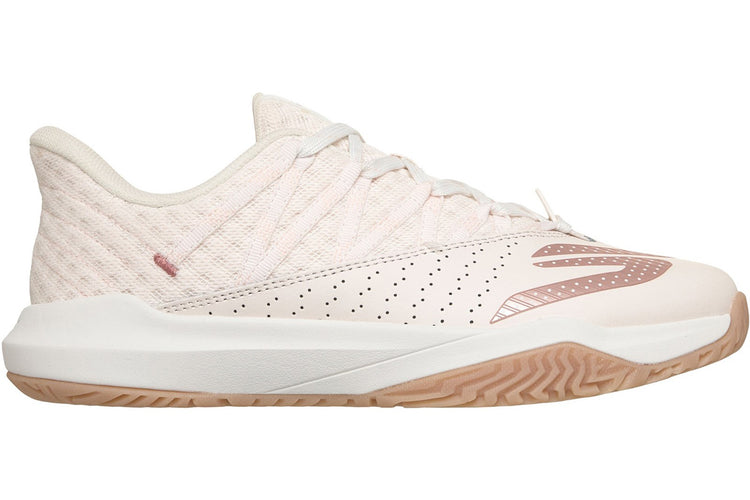 Skechers Viper Court Rally Light Pink Leather Womens Fashion Trainers