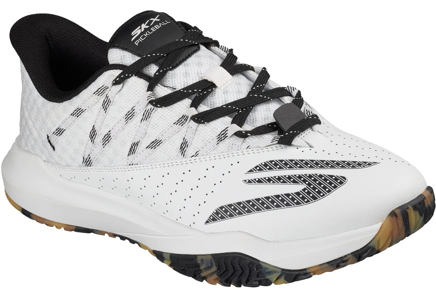Skechers Viper Court Rally White/Black Mens Trainers