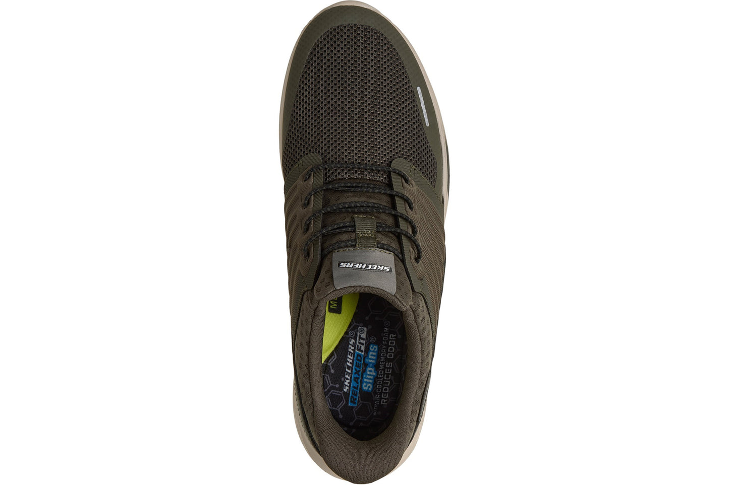 Skechers Slade Luthor Olive Mens Trainers