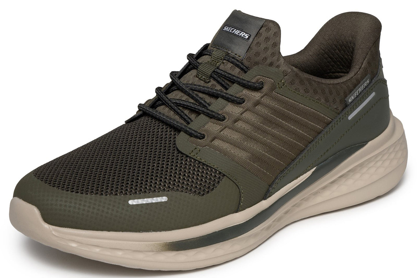 Skechers Slade Luthor Olive Mens Trainers