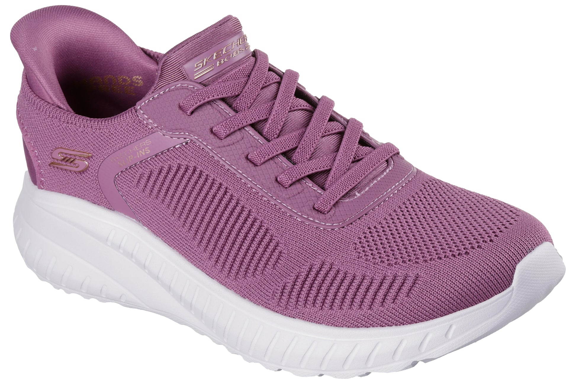 skechers-slip-in-bobs-sport-17497-womens-trainers-dark-rose-right-angle