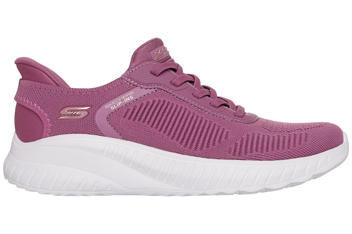 Skechers Slip In Bobs Sport 117497 Dark Rose Womens Sports