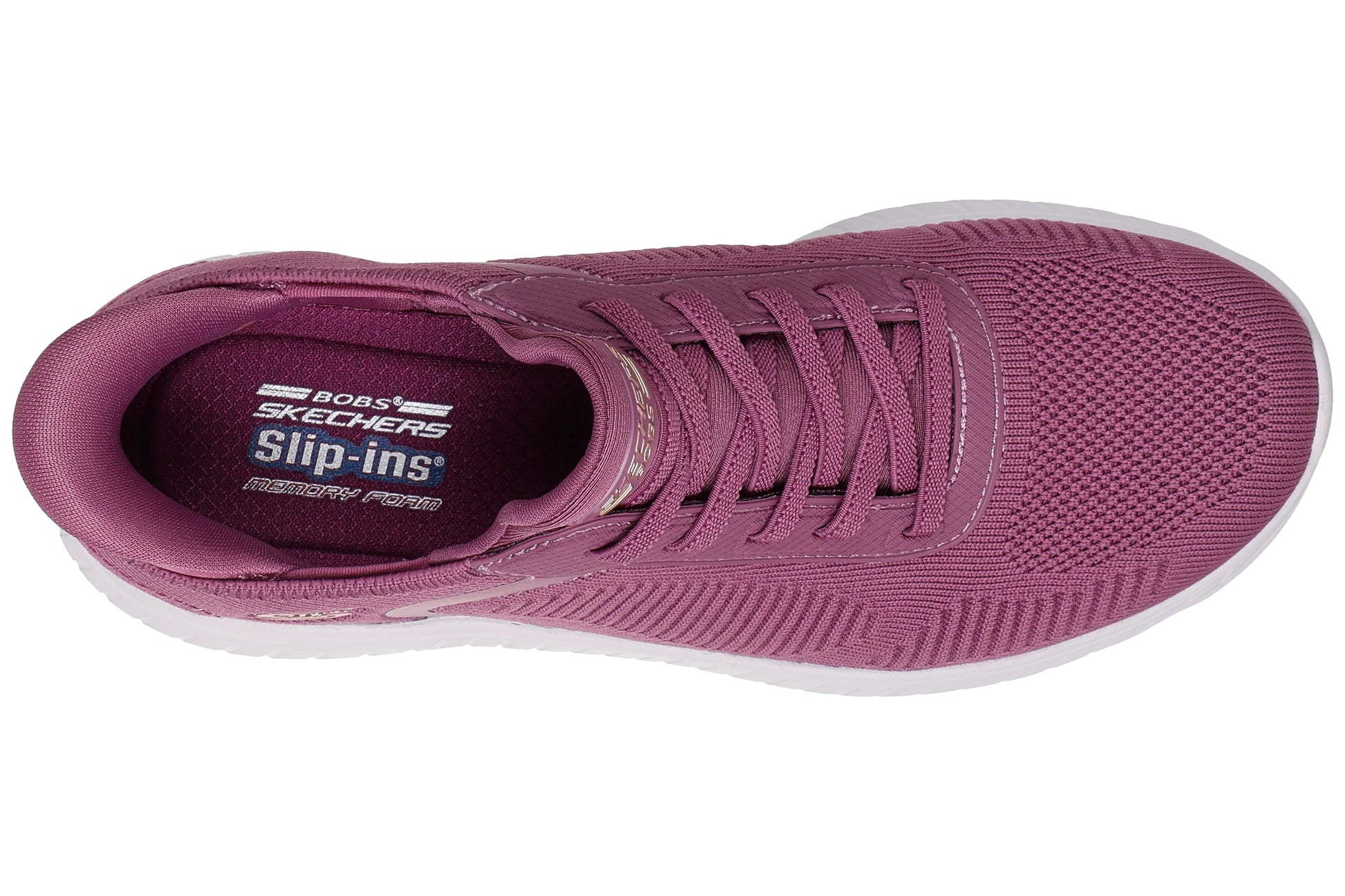 skechers-slip-in-bobs-sport-17497-womens-trainers-dark-rose-top