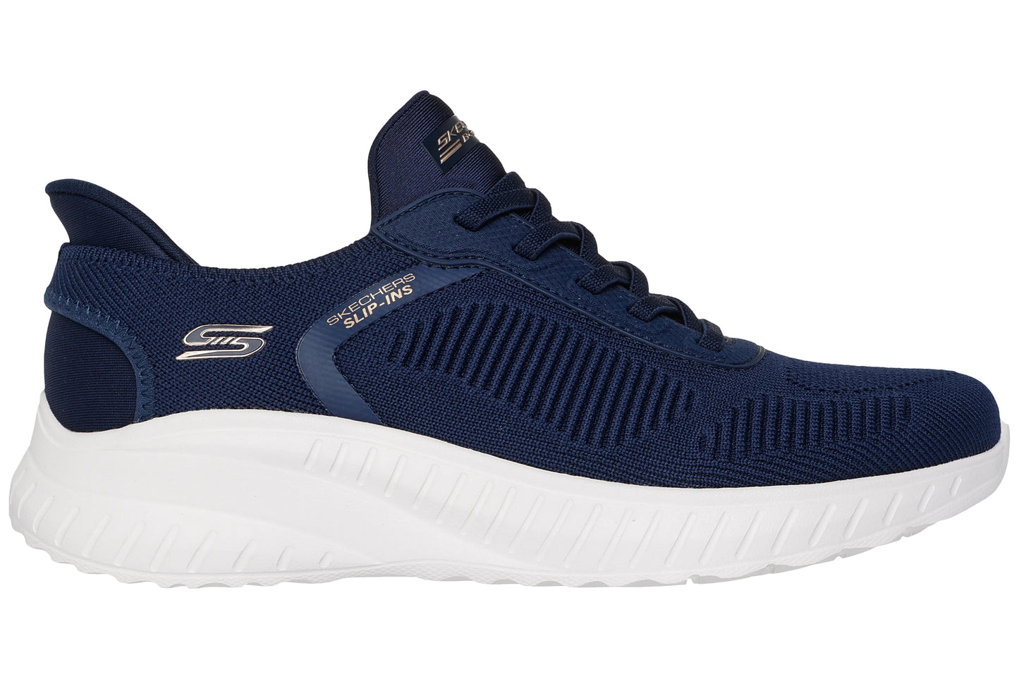 Skechers Slip In Bobs Sport 117497 Navy Womens Sports