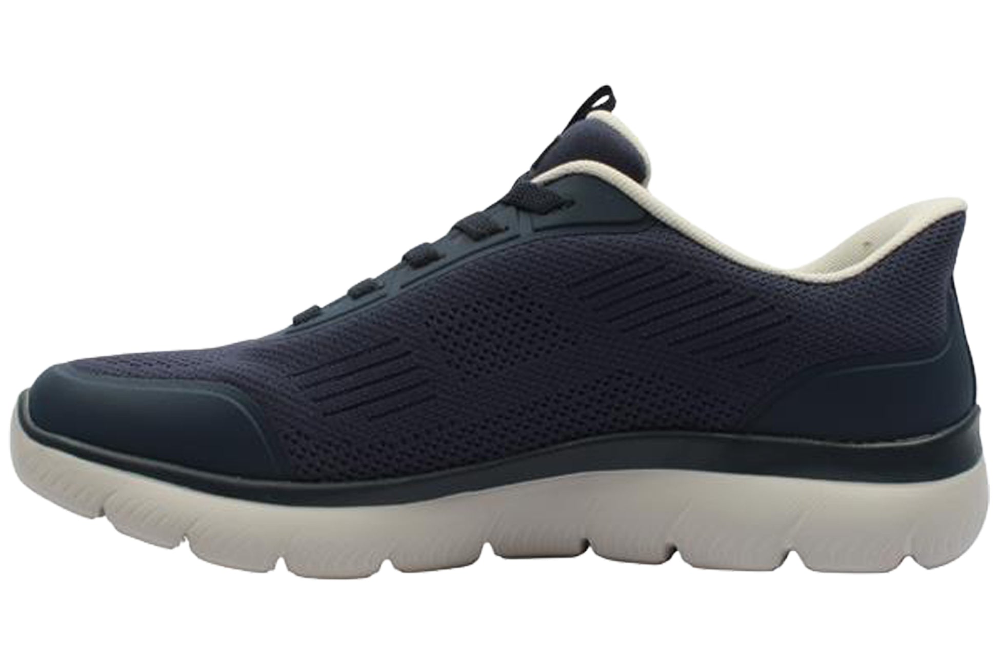 skechers-slip-ins-leyter-233047-mens-trainers-navy-left
